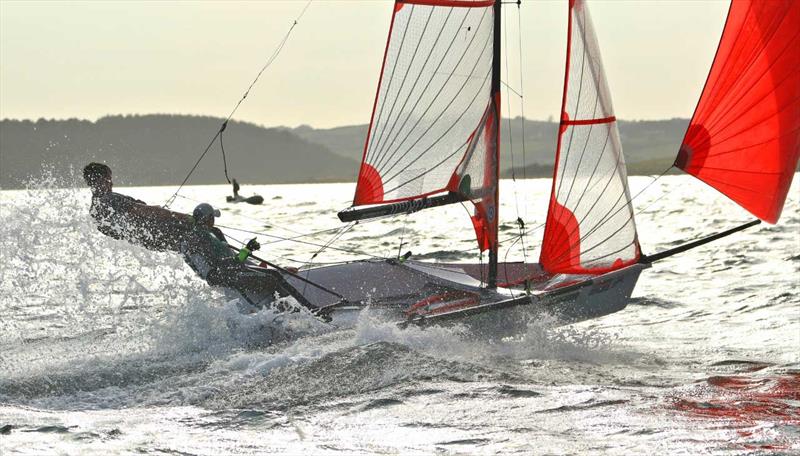 RYANI Youth Championships at Strangford Lough photo copyright RYA taken at Strangford Lough Yacht Club and featuring the 29er class