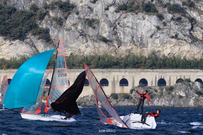 Day 3 - 29er Eurocup 2019 photo copyright Elena Giolai taken at Fraglia Vela Riva and featuring the 29er class