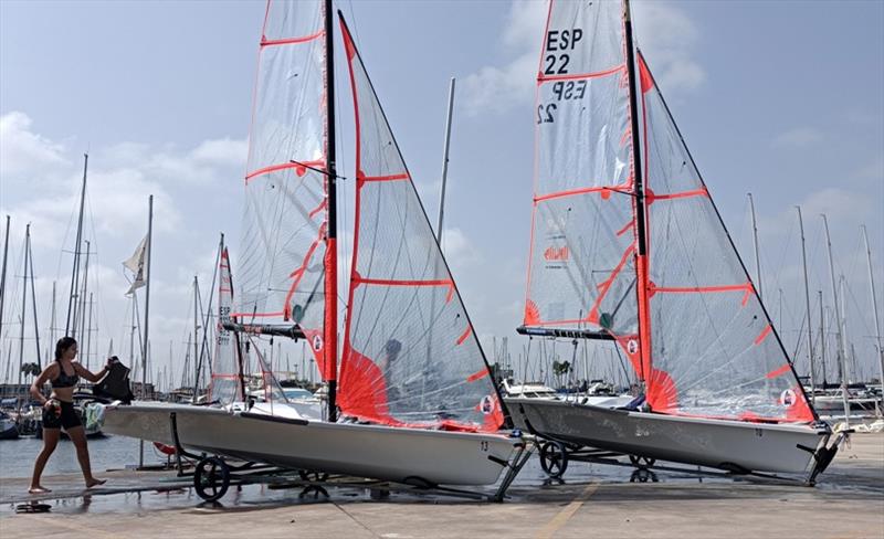 Real Club Náutico de Valencia starts the countdown for The Coach Regatta photo copyright Pep Portas / RCNV taken at Real Club Nautico Valencia and featuring the 29er class