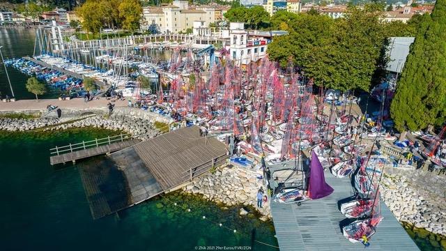 Zhik 29er Europeans on Lake Garda - photo © Zhik 2021 29er Euros / FVR / ZGN