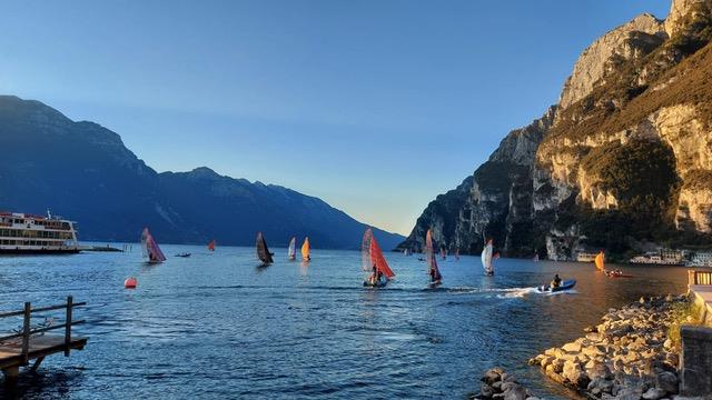 Zhik 29er Europeans on Lake Garda photo copyright Zhik 2021 29er Euros / FVR / ZGN taken at Fraglia Vela Riva and featuring the 29er class