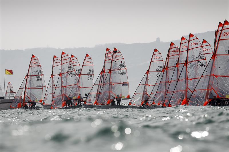 RYA Dinghy & Watersports Show photo copyright Paul Wyeth taken at  and featuring the 29er class