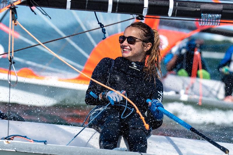 It's a NEW JO Festival designed to be Fast & Fun. The young sailors will be introduced to multiple newer sailing design experiences including high performance platforms such as sport boats, skiffs, catamarans, foilers, windsurfers and a wing foiler design - photo © Medora Media