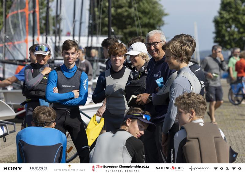 Volvo 29er European Championship day 4 photo copyright Mogens Hansen taken at Royal Danish Yacht Club and featuring the 29er class