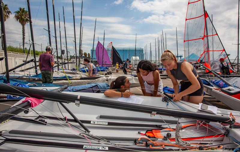 29er World Championships 2022 at El Balís, Spain - photo © Laura Carrau