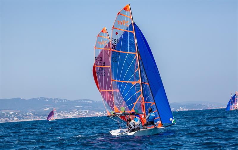 29er World Championships 2022 - Day 3 photo copyright Laura Carrau taken at Club Nautico El Balis and featuring the 29er class