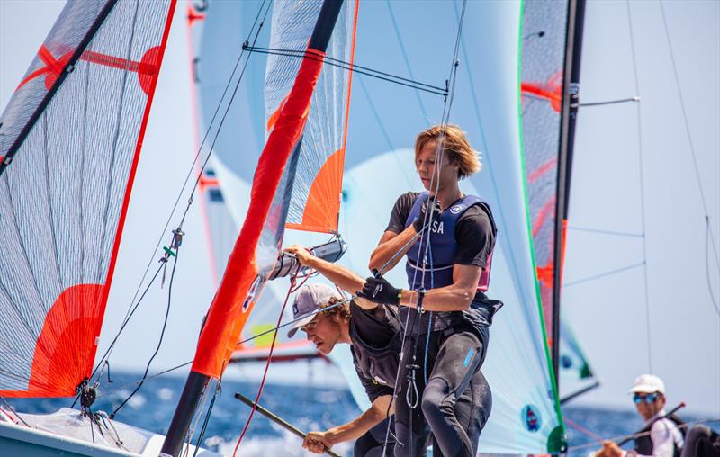 29er World Championships 2022 at El Balís, Spain - Day 6 photo copyright Laura Carrau taken at Club Nautico El Balis and featuring the 29er class