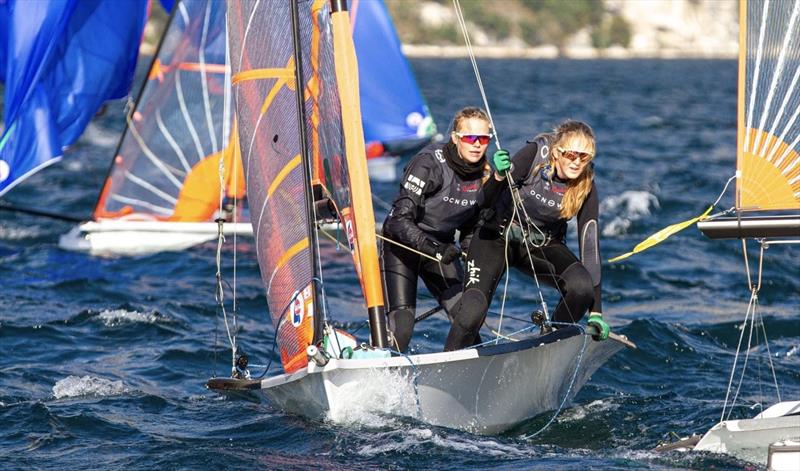 29er EuroCup Finals, day 4 photo copyright Elena Giolai taken at Fraglia Vela Riva and featuring the 29er class