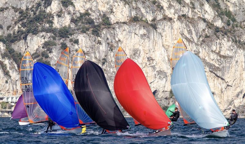 29er EuroCup Finals, day 4 photo copyright Elena Giolai taken at Fraglia Vela Riva and featuring the 29er class