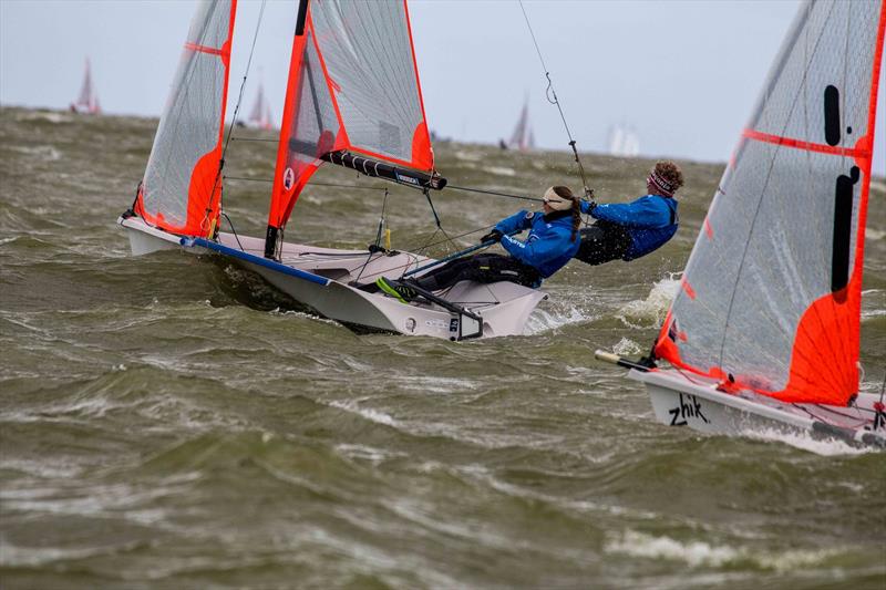 Swedish siblings Hedvig and Hugo Liljegren photo copyright International 29er Class taken at  and featuring the 29er class