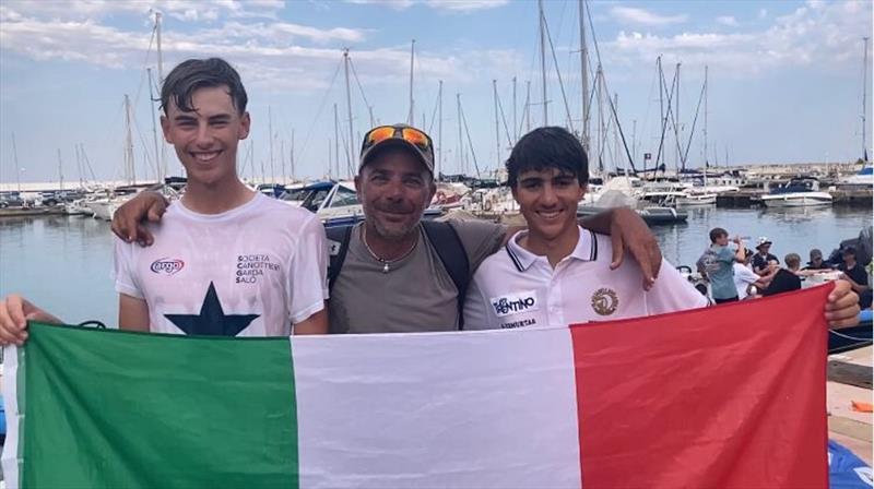 Alex Demurtas and Giovanni Santi photo copyright International 29er Class taken at Club Nautico El Balis and featuring the 29er class