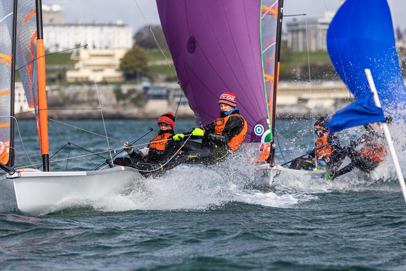 29er Typhoon Winter Championships 2023 in Plymouth - photo © Digital Sailing