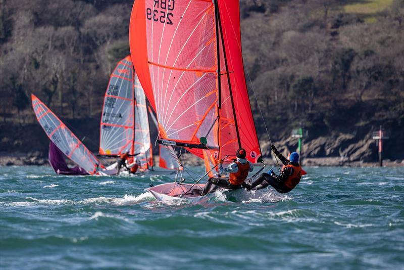 29er Typhoon Winter Championships 2023 in Plymouth - photo © Digital Sailing