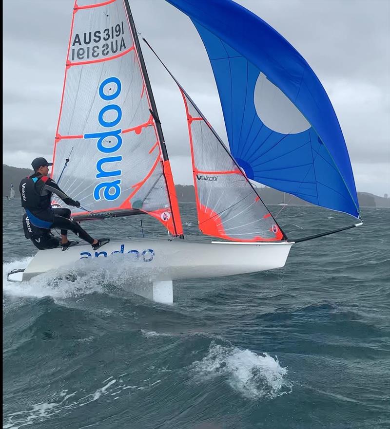 Joel Beashel and Logan Radford- 29er Australian Champs photo copyright Vaikobi taken at  and featuring the 29er class