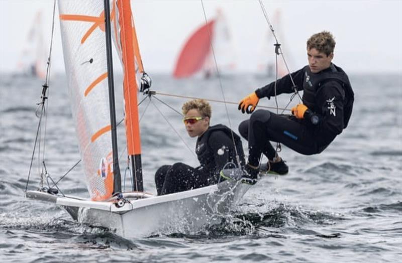 French 29er team Tom Goron and Mael Clochard - photo © International 29er Class