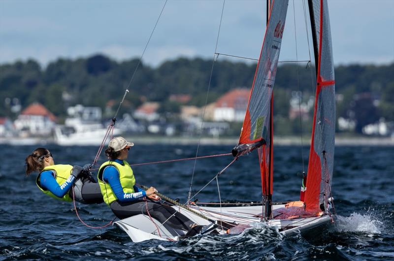 Women's European Champions 2022, Spanish 29er sibling team of Sara and Isabel Momplet Baixauli - photo © Royal Danish Yacht Club