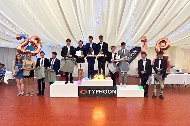 Typhoon UK 29er Nationals at the WPNSA Prize Giving - photo © Phil Jackson / Digital Sailing