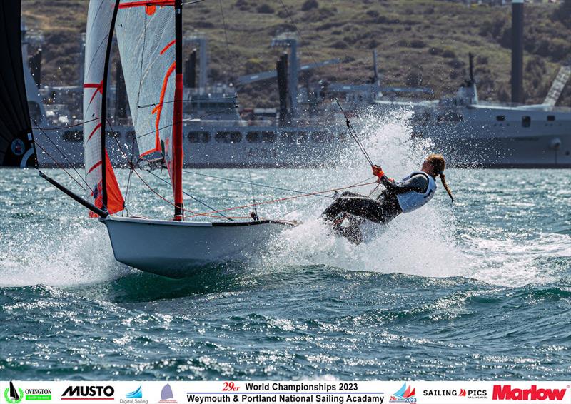 2023 29er World Championships practice race - photo © Phil Jackson / Digital Sailing