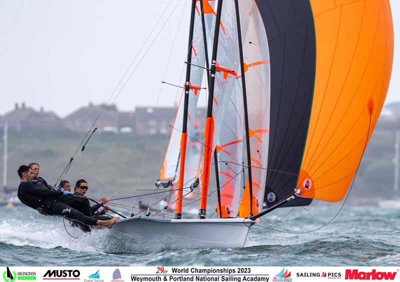 2023 29er World Championships day 1 - photo © Kristian Joos / www.sailing.pics