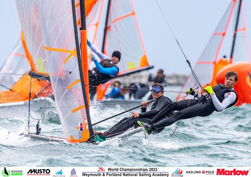 2023 29er World Championships day 2 - photo © Kristian Joos / www.sailing.pics