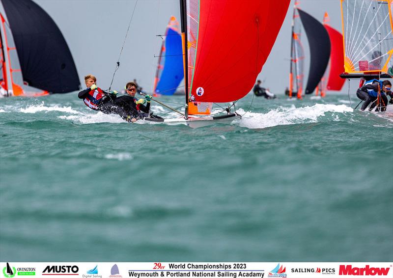 2023 29er World Championships day 5 - photo © Kristian Joos / www.sailing.pics