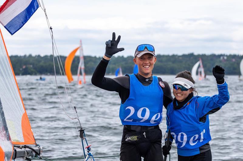 2023 29er World Championship photo copyright Sailing.Pics / Kristian Joos taken at Royal Swedish Yacht Club and featuring the 29er class