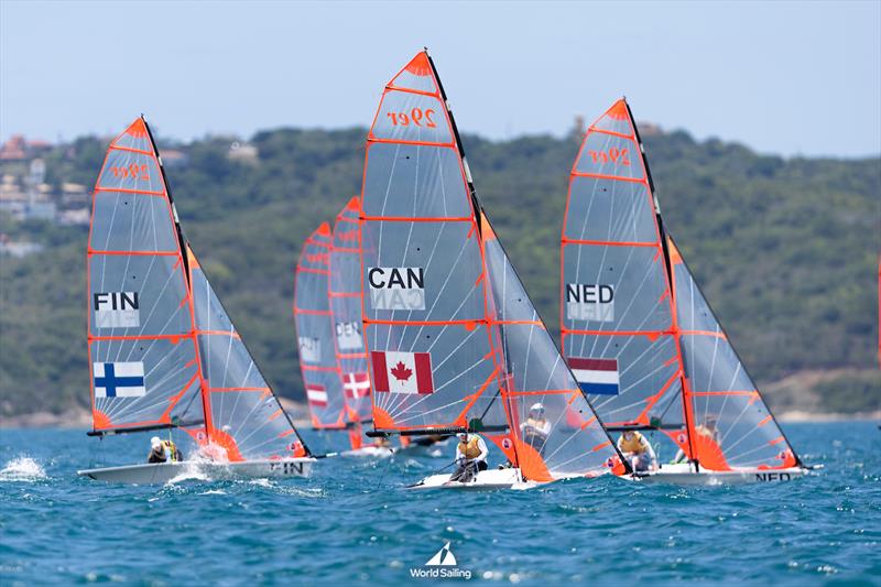 2023 Youth Sailing World Championships Day 2 photo copyright World Sailing taken at  and featuring the 29er class