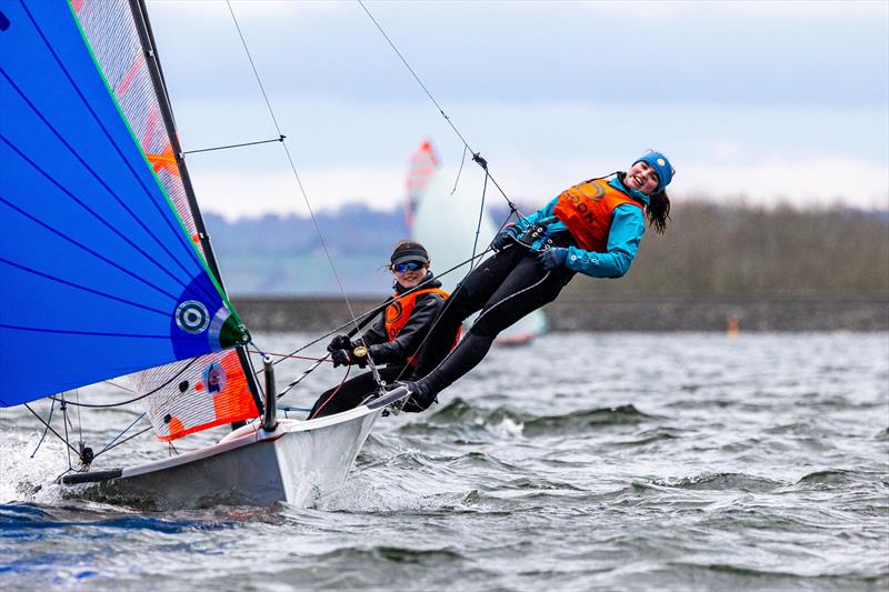 29er Typhoon Winter Championships at Draycote Water photo copyright Phil Jackson / Digital Sailing taken at Draycote Water Sailing Club and featuring the 29er class