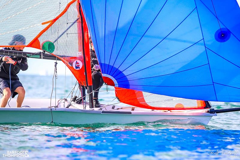 Day 2 - Barfoot and Thompson 29er NZ Nationals - June 2024 - Bay of Islands - photo © Jacob Fewtrell Media