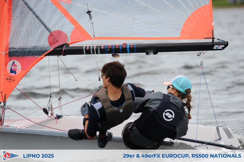29er EuroCup 7 in Lipno, Czech Republic - Day 1 photo copyright Antoine Lorin taken at  and featuring the 29er class
