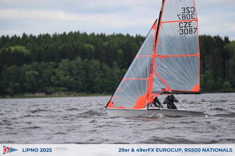 29er EuroCup 7 in Lipno, Czech Republic - Day 1 photo copyright Antoine Lorin taken at  and featuring the 29er class
