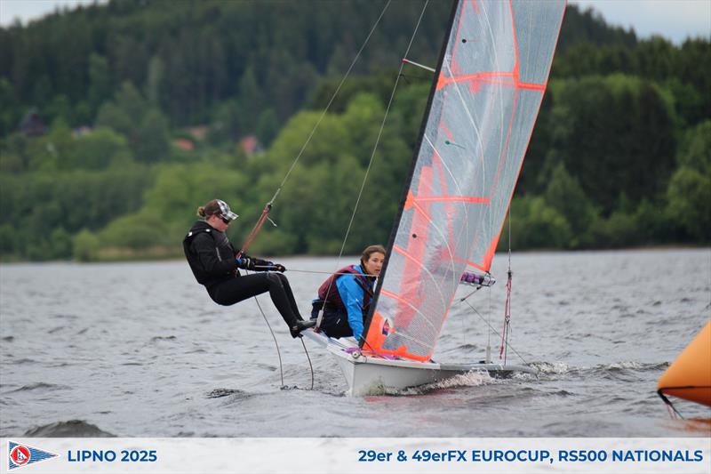 29er EuroCup 7 in Lipno, Czech Republic - Day 1 photo copyright Antoine Lorin taken at  and featuring the 29er class