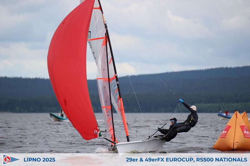 29er EuroCup 7 in Lipno, Czech Republic - Day 1 photo copyright Antoine Lorin taken at  and featuring the 29er class