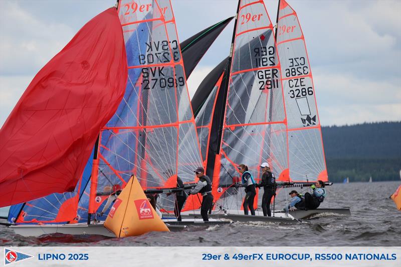 29er EuroCup 7 in Lipno, Czech Republic - Day 1 photo copyright Antoine Lorin taken at  and featuring the 29er class