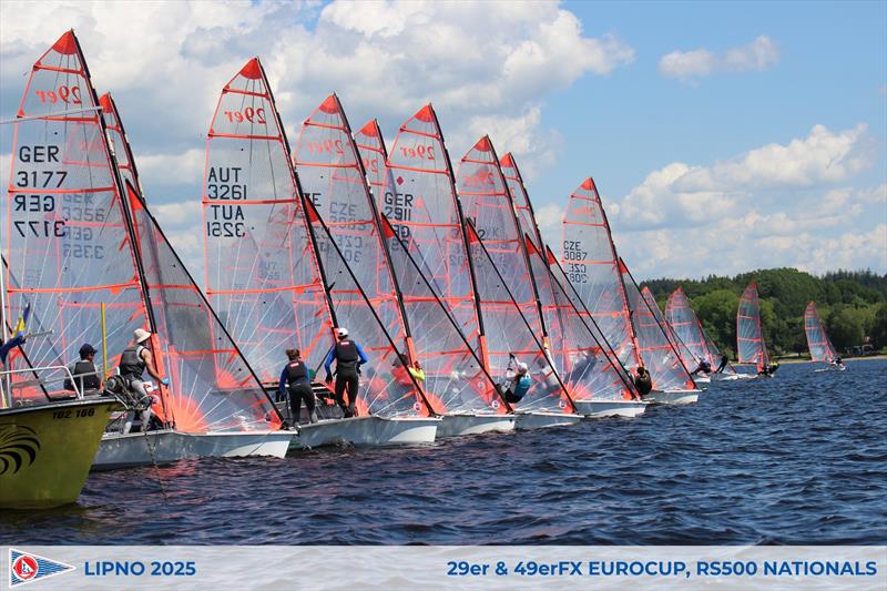 29er EuroCup 7 in Lipno, Czech Republic - Day 2 - photo © International 29er Class