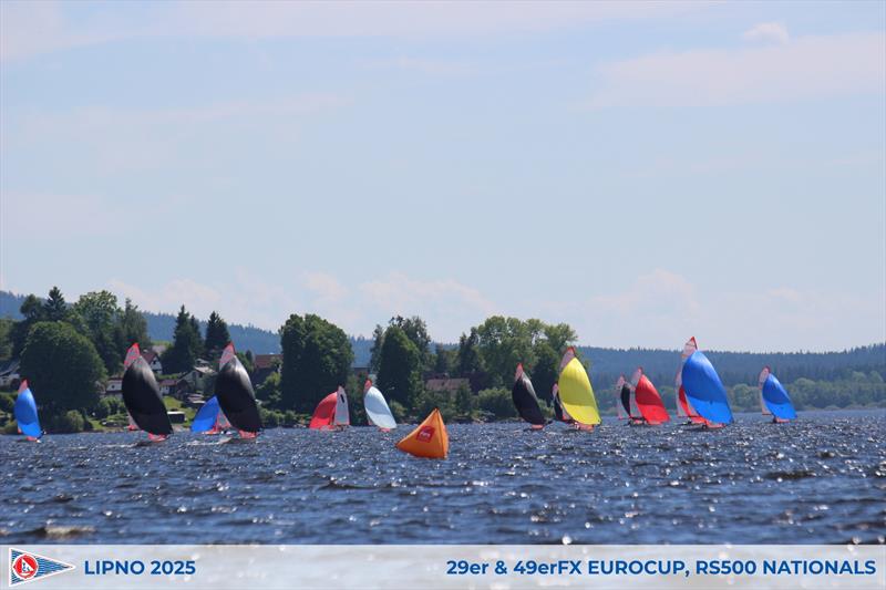 29er EuroCup 7 in Lipno, Czech Republic - Day 2 - photo © International 29er Class