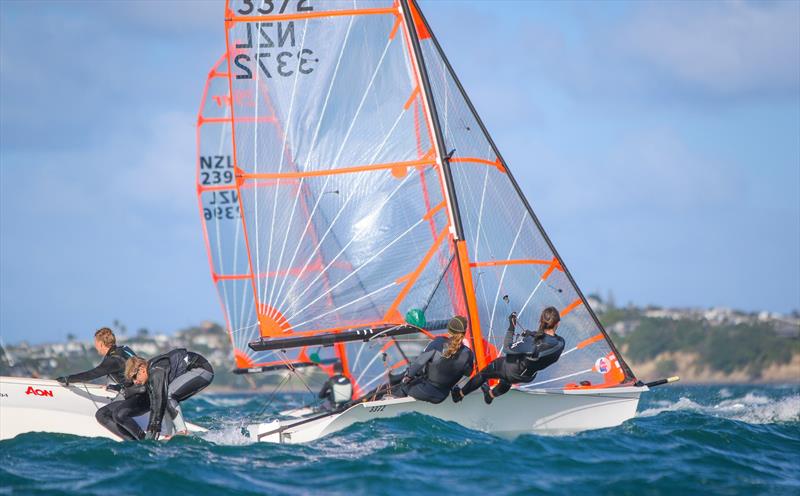 NZ 29er Nationals - Manly Sailing Club - June 2025 - photo © Jacob Fewtrell Media