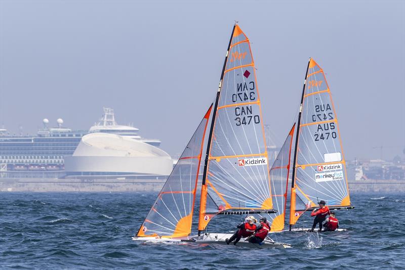 29er World Sailing Championship Porto 2025 photo copyright Neuza Aires Pereira / Gonçalo Melo Reis taken at  and featuring the 29er class