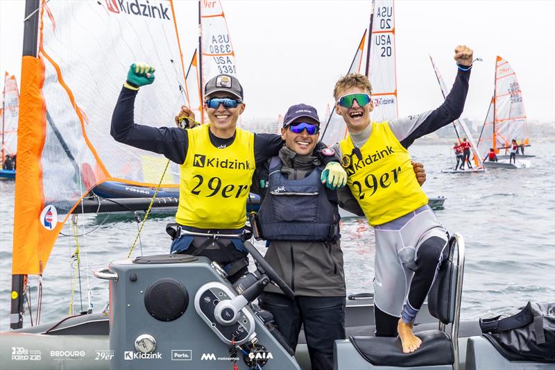 29er World Sailing Championship Porto 2025 photo copyright Neuza Aires Pereira / Gonçalo Melo Reis taken at  and featuring the 29er class