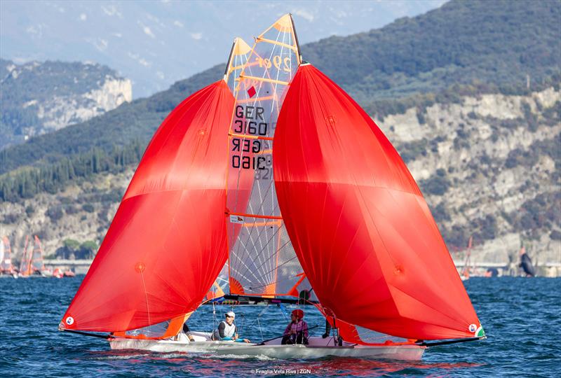29er Eurocup - The Finals 2025 - Day 1 photo copyright Fraglia Vela Riva / ZGN taken at Fraglia Vela Riva and featuring the 29er class