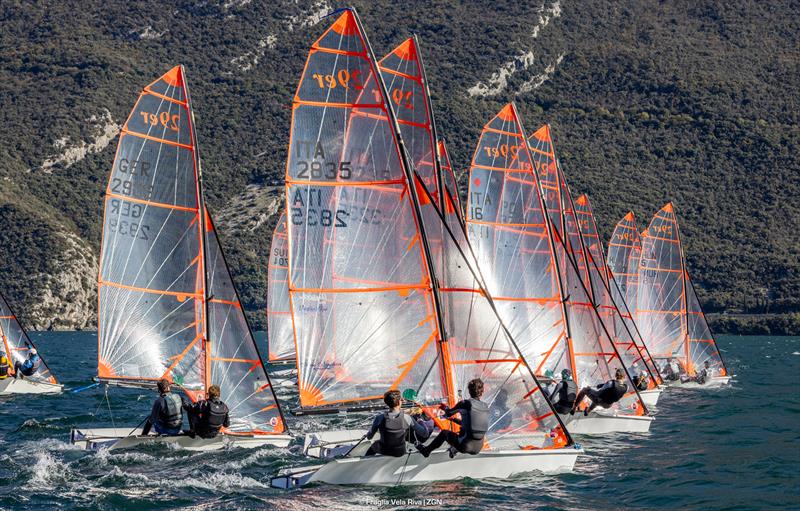 29er Eurocup - The Finals 2025 - Day 1 photo copyright Fraglia Vela Riva / ZGN taken at Fraglia Vela Riva and featuring the 29er class