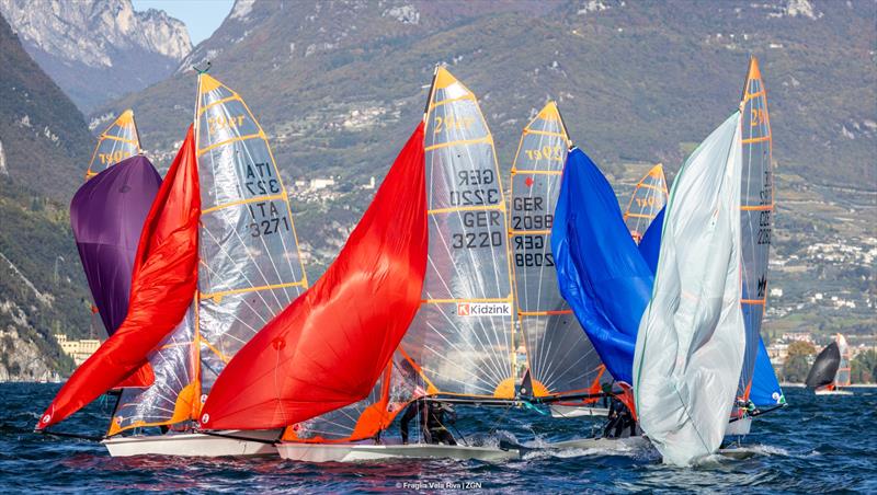 29er Eurocup 2025 Final day 2 photo copyright FVR / Zerogradinord taken at Fraglia Vela Riva and featuring the 29er class