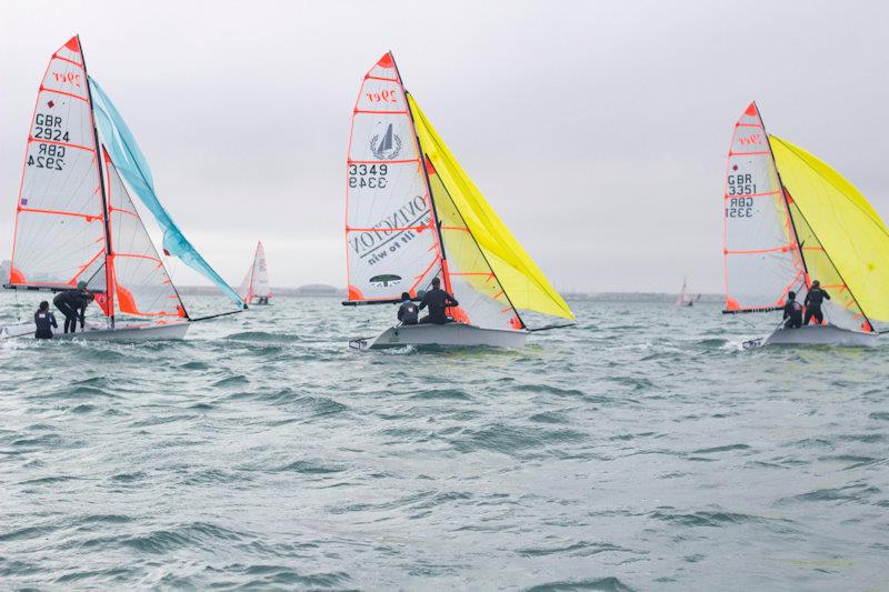 Sam Pascoe crewing for his son Benjamin in the Ovington Championships at Weymouth - photo © WPNSA