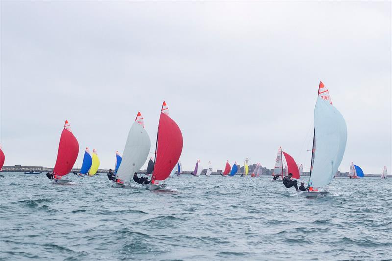 29er class at the Ovington Championships at Weymouth - photo © Joel Davey / www.instagram.com/joeldaveyphotography