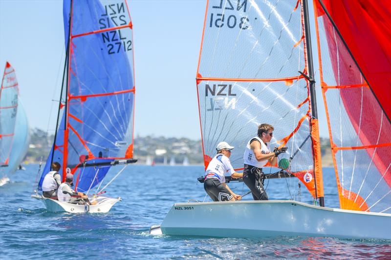 29er - Day 2 - Sir Peter Blake Regatta - Torbay Sailing Club - December 8, 2025 - photo © Jacob Fewtrell/Insight Media/Insightmedia.co.nz/