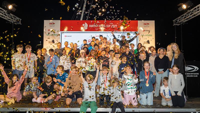 29er Kidzink Pearl Cup 2025 photo copyright International 29er Class taken at Dubai Offshore Sailing Club and featuring the 29er class