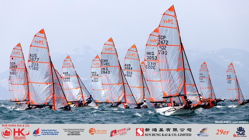 29er Asian Championships. Sun Hung Kai & Co. Hong Kong Race Week 2026 - photo © RHKYC / Guy Nowell