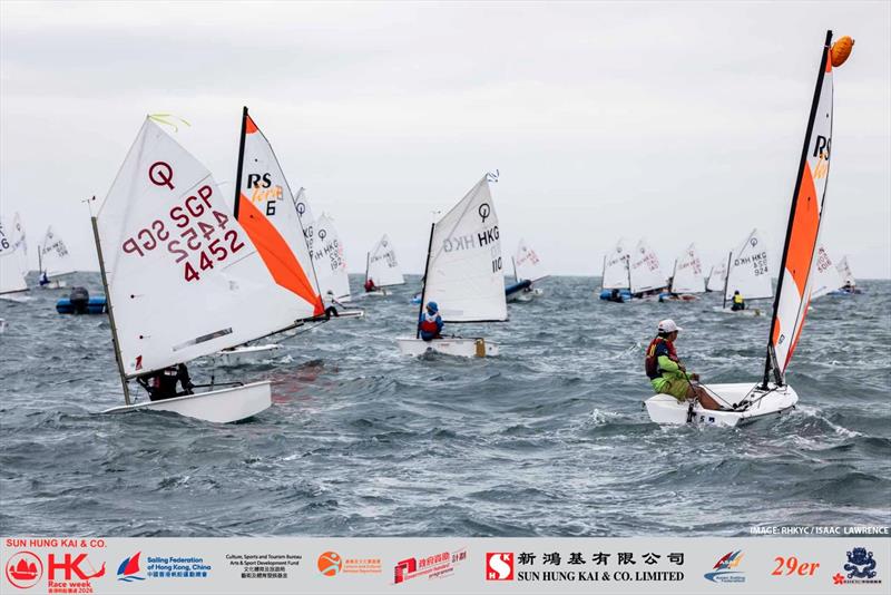 29er Asian Championship at Sun Hung Kai & Co. Hong Kong Race Week 2026 - Day 2 photo copyright RHKYC / Isaac Lawrence taken at Royal Hong Kong Yacht Club and featuring the 29er class