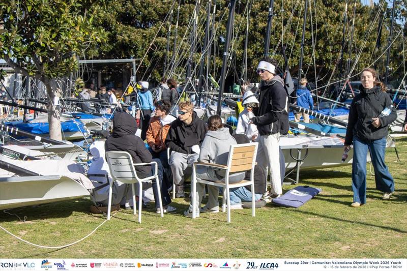 2026 Valencian Community Youth Olympic Week - Day 1 photo copyright Pep Portas / RCNV taken at Real Club Nautico Valencia and featuring the 29er class