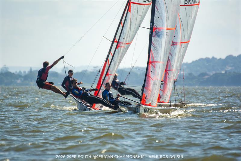 29er South American Championship 2026 - Final day photo copyright Veleiros do Sul taken at  and featuring the 29er class